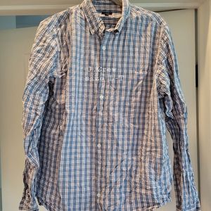Men's long sleeve button down